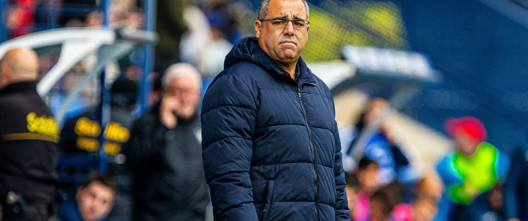 Germán Crespo durante un partido