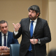 López Miras compareció hoy en el pleno de la Asamblea Regional