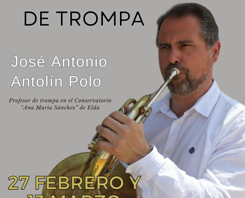 Conservatorio Música Molina Master Class de trompa Días 27feb 13mar26 CARTEL