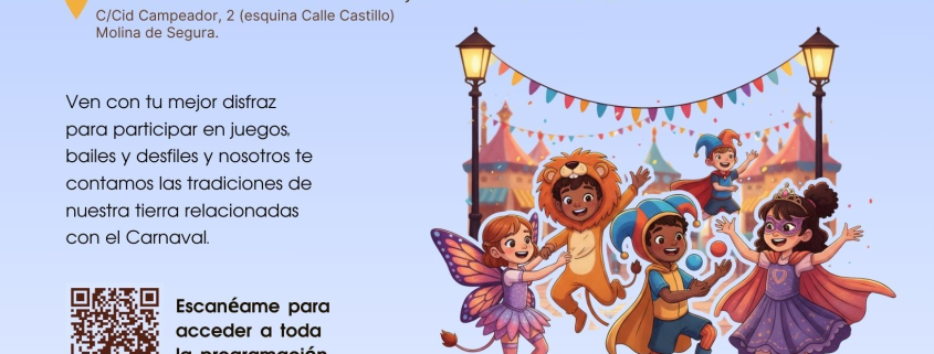 Museo Horno del Concejo Molina Actividad 'Mascarada huertana' Día 15 CARTEL
