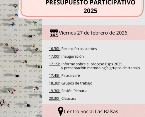 Participación Ciudadana Molina Jornada de Evaluación del Presupuesto Participativo 2025 Día 27 CARTEL