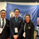 Stand de la UCAM en la exposición APAIE de Hong Kong