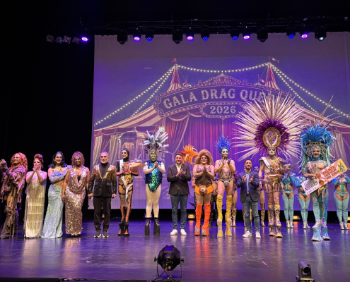 Drag Perseida se convierte en ganadora de la gala Drag Queen del Carnaval de Águilas