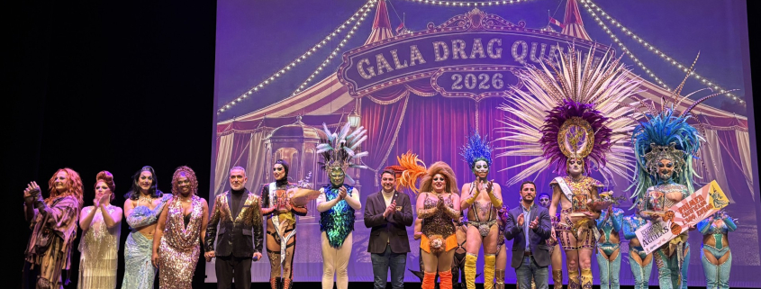 Drag Perseida se convierte en ganadora de la gala Drag Queen del Carnaval de Águilas