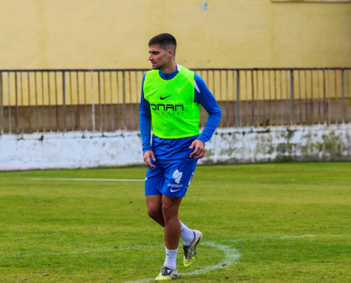Javi Ramírez, jugador del UCAM Murcia CF