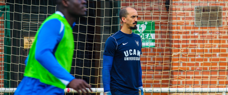 Ackermann, jugadores del UCAM Murcia CF