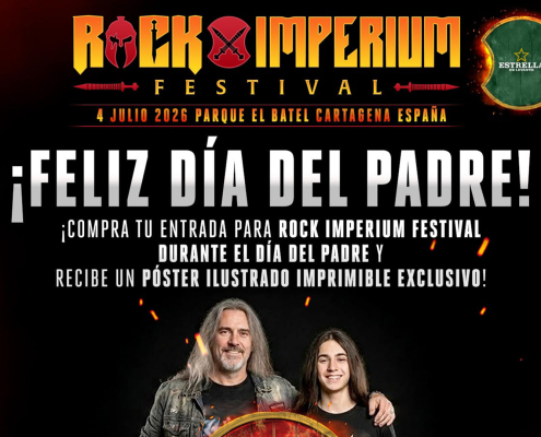 ¡Feliz día del padre! Recibe un póster imprimible exclusivo después de comprar tus entradas para Rock Imperium 2026