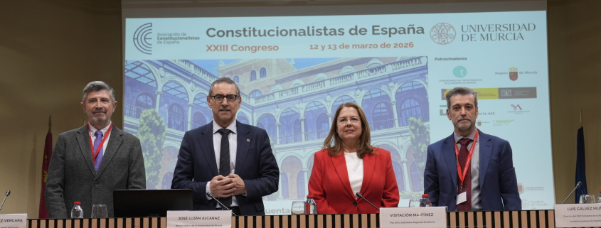La Universidad de Murcia reúne a especialistas en derecho constitucional para debatir sobre la transparencia y el control del poder público
