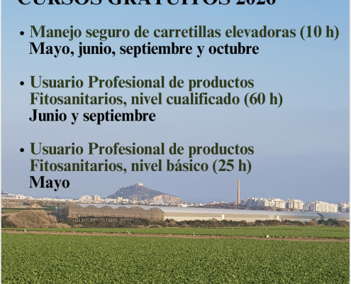El Ayuntamiento de Águilas vuelve a apoyar la formación gratuita para impulsar el sector agrario...