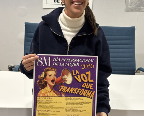 “La voz que transforma”, lema del programa de eventos del 8M destacando las artes...