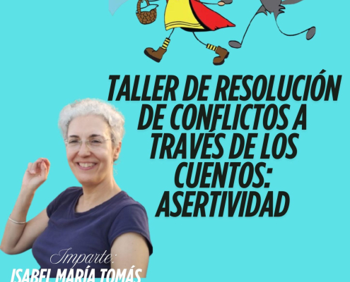 Cultura Molina Taller de resolución de conflictos a través de los cuentos, asertividad en BSGA Día 9 CARTEL