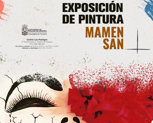 Exposición de pintura 'EmocionARTE' de Mamen San Centro Los Postigos Molina 26mar 10may26 CARTEL