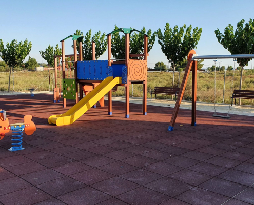 Parque infantil de juegos Foto