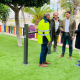 Vía Pública Arreglo áreas infantiles de El Llano Visita alcalde a fin de obras Foto1