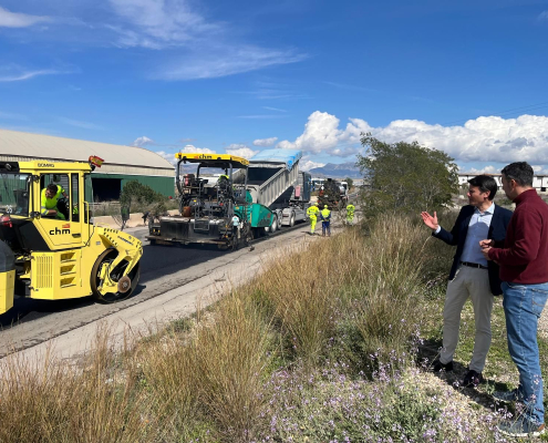Vía Pública Molina Reposición de daños por DANA septiembre 2025 en Avenida de la Industria Foto