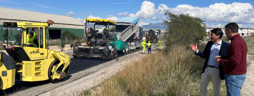Vía Pública Molina Reposición de daños por DANA septiembre 2025 en Avenida de la Industria Foto