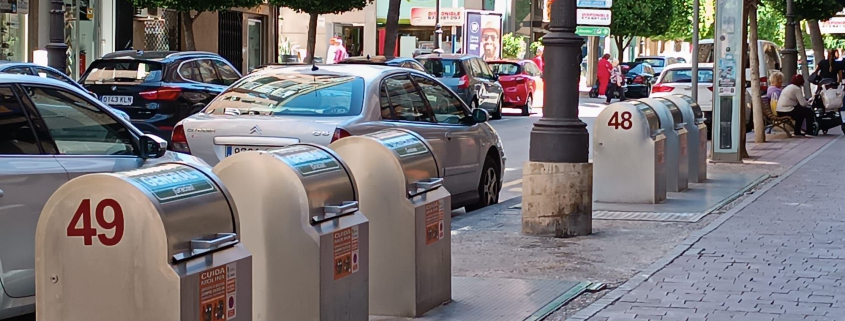 Vía Pública Obras reparación contenedores soterrados Inicio contratación Foto1