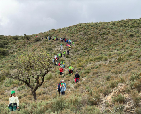 La Fiesta del Campesino comienza con la tradicional ruta de senderismo por la Cuesta de Gos