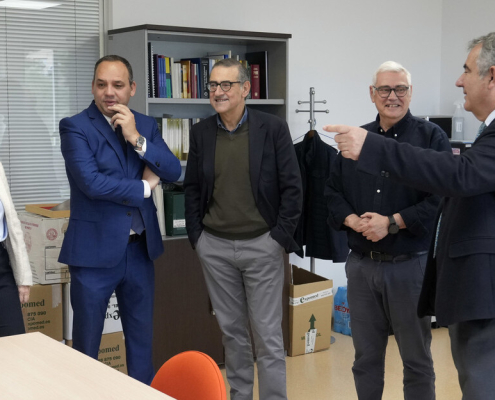 Visita institucional a las nuevas instalaciones de ESIUM