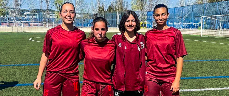 Cuatro jugadores del UCAM Murcia CF brillan con la FFRM en el Campeonato de España