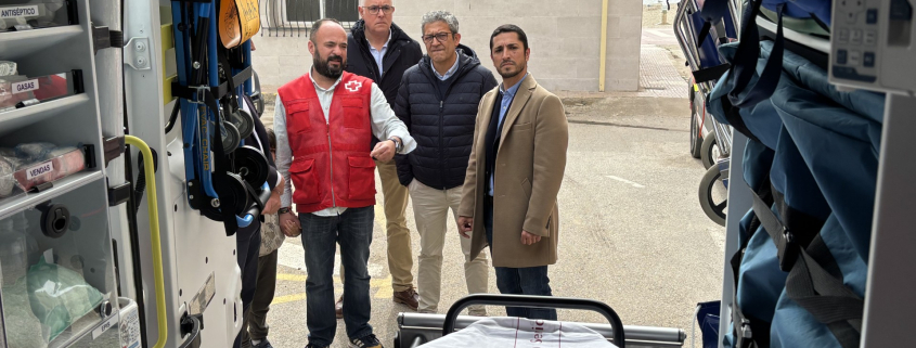 Cruz Roja adquiere una nueva ambulancia de asistencia para atender a Águilas