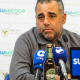 conferencia de prensa del entrenador Germán Crespo