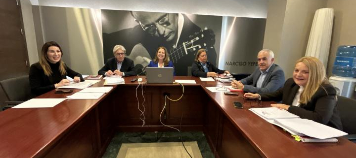 reunión de la junta directiva de la cámara