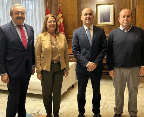 Visita institucional a la Universidad Internacional Menéndez Pelayo de Cartagena