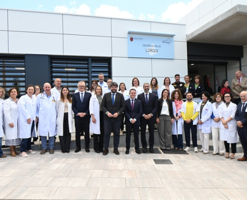 López Miras inaugura el nuevo centro de salud en Lorquí