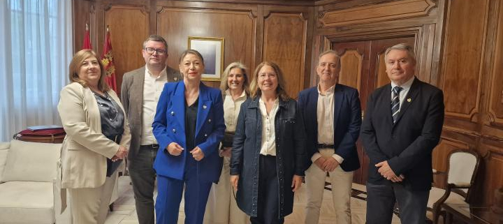 Visita institucional al Colegio de Abogados de las Cortes de Murcia