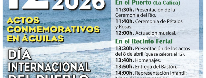 El próximo domingo se llevarán a cabo actos conmemorativos del Día del Pueblo Gitano.