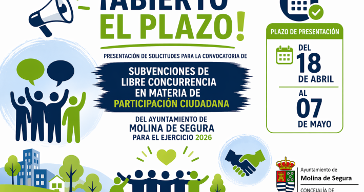 Cartel subvenciones 2026