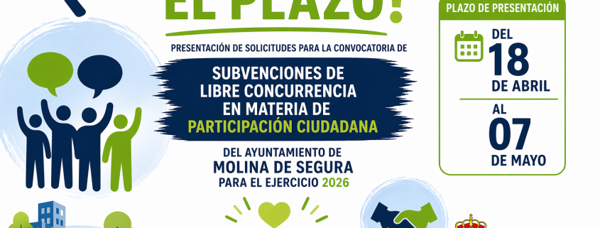 Cartel subvenciones 2026