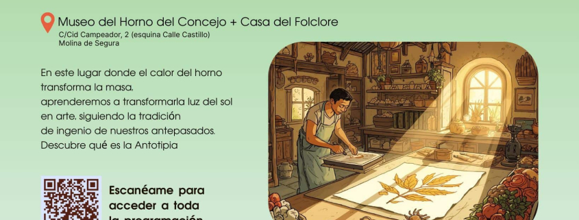 Museo Horno del Concejo Molina Actividad 'Fotografía solar' Día 19 CARTEL