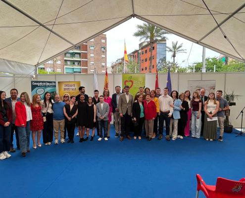 Premio Educación 'Gaspar Mondéjar' 2026 Molina Acto de entrega Foto1 con premiados