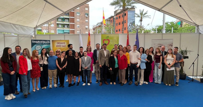Premio Educación 'Gaspar Mondéjar' 2026 Molina Acto de entrega Foto1 con premiados
