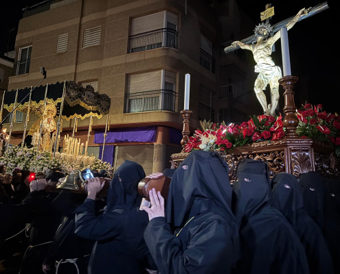 El Paso Morao procesiona por primera vez el Jueves Santo
