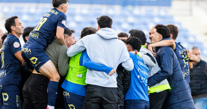 Fiesta del equipo antes del recreo