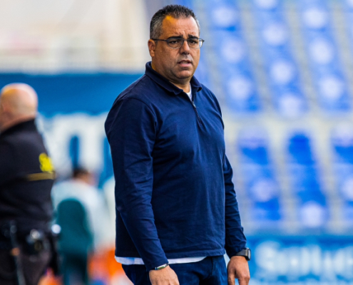 Germán Crespo durante un partido en el estadio Heredia 21 La Condomina
