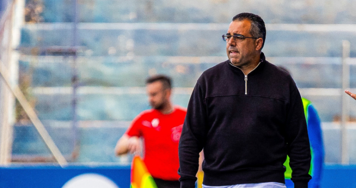Germán Crespo durante un partido en el estadio Heredia 21 La Condomina