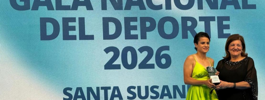 María Pérez y presidenta UCAM