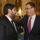 Presidente López Miras y José Ballesta