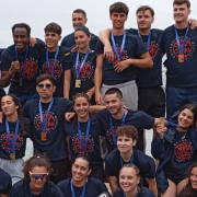 La Universidad de Murcia defiende la regata interuniversitaria de piragüismo en el Mar Menor