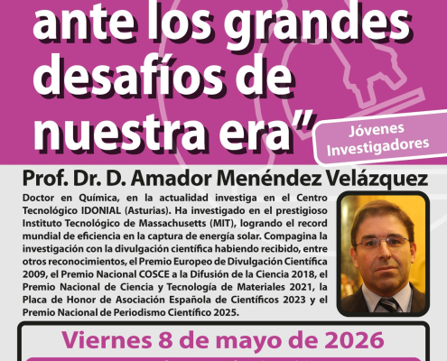 Cartel Conferencia FEM 8may26