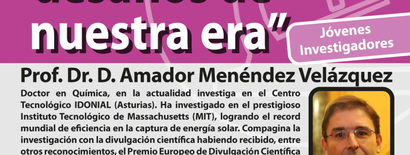 Cartel Conferencia FEM 8may26