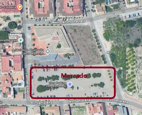 El mercado semanal se traslada al estacionamiento de la Avenida Santa Ana todos los miércoles de mayo.