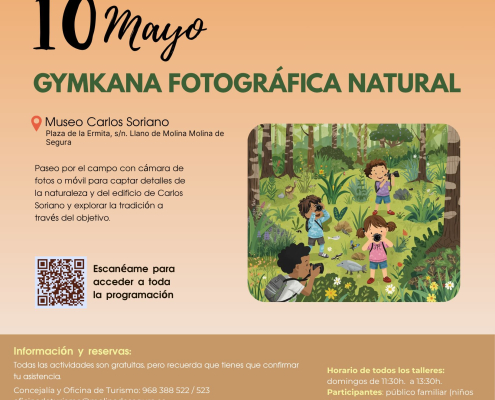 Museo Etnográfico 'Carlos Soriano' Molina Actividad 'Gymkana fotográfica natural' Día 10 CARTEL