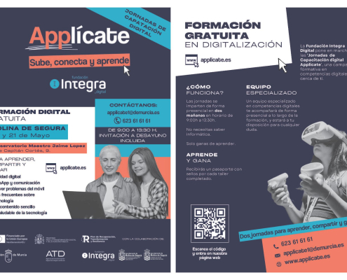 TIC Molina Jornadas gratuitas para mayores 'Applícate' CARTEL