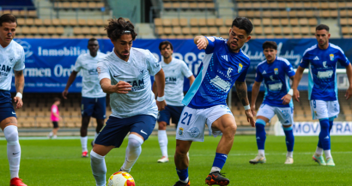 La acción de Soto durante el CD Xerez - UCAM Murcia CF