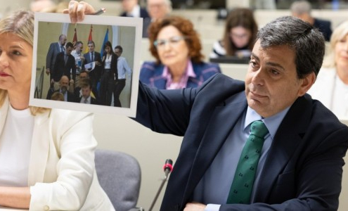 Pedro Saura, trenes, Senado, tren, corrupción, AVE, Díez de Revenga